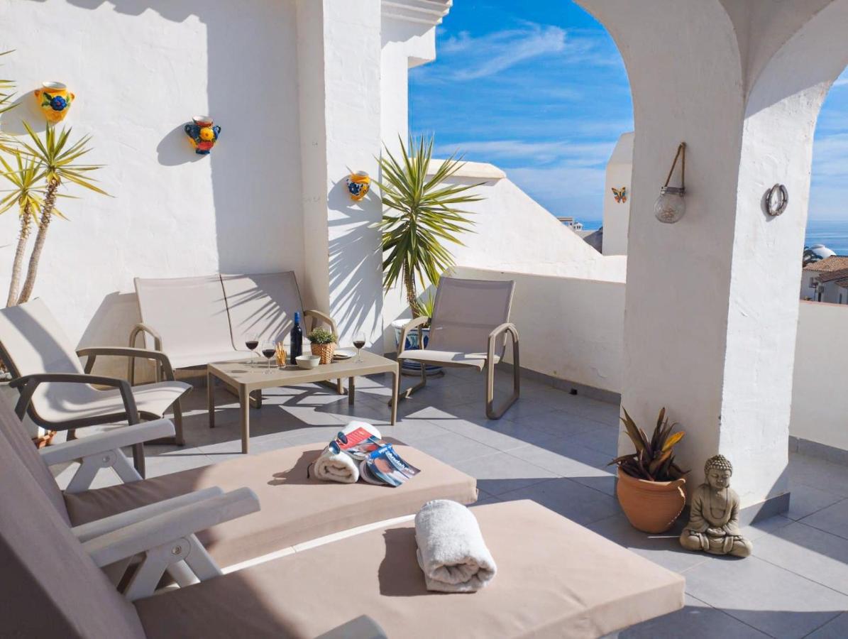 Beautiful Apartment With Amazing Sea View Nerja Exteriör bild